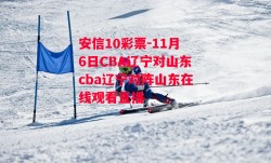 安信10彩票-11月6日CBA辽宁对山东cba辽宁对阵山东在线观看直播